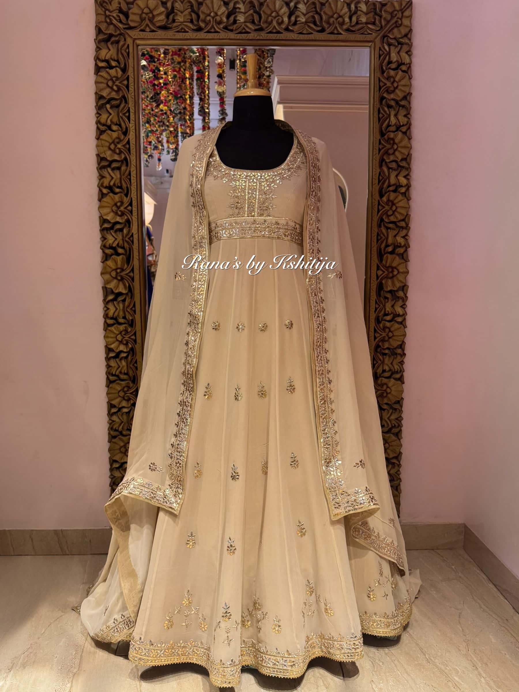 Ethereal Gota Anarkali thumbnail 2