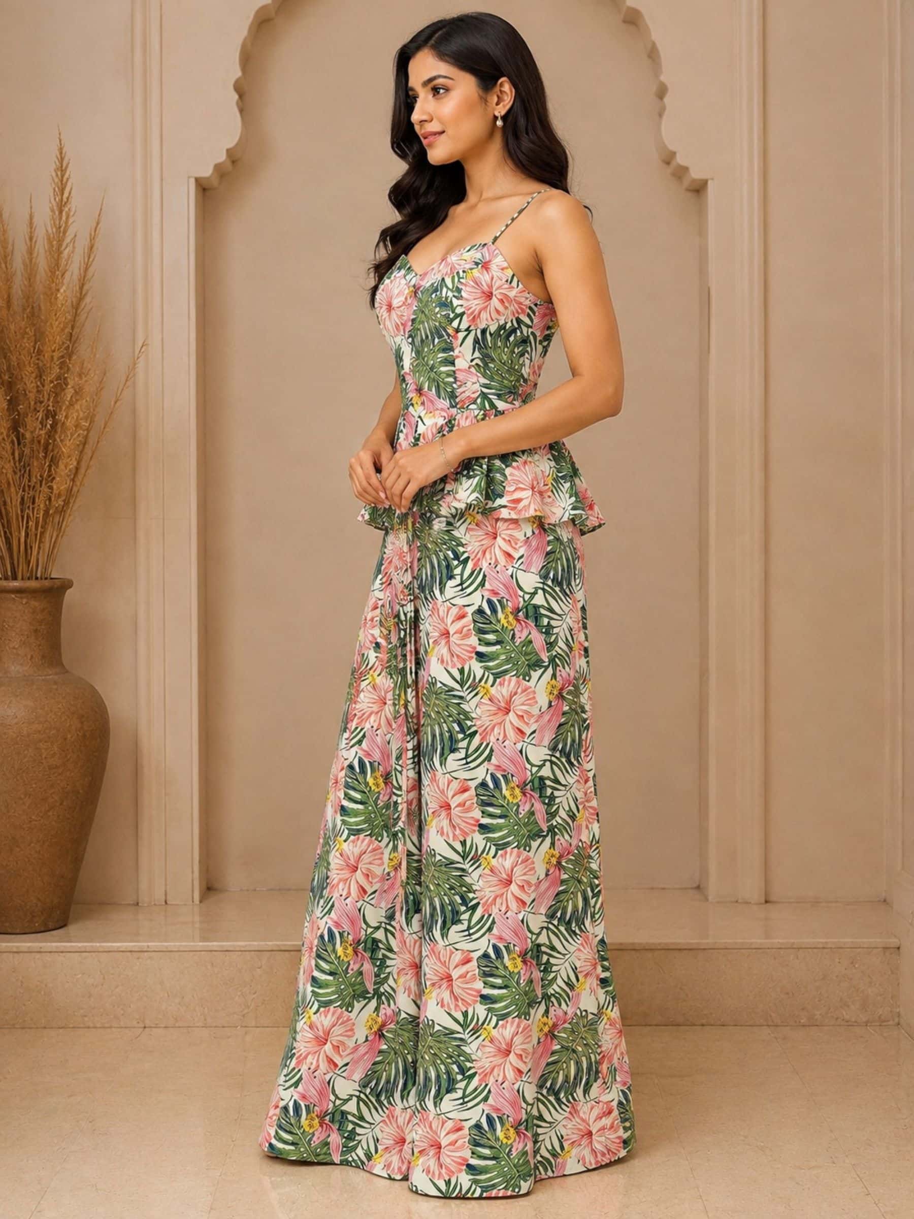 Ivory Bloom Statement Dress thumbnail 3
