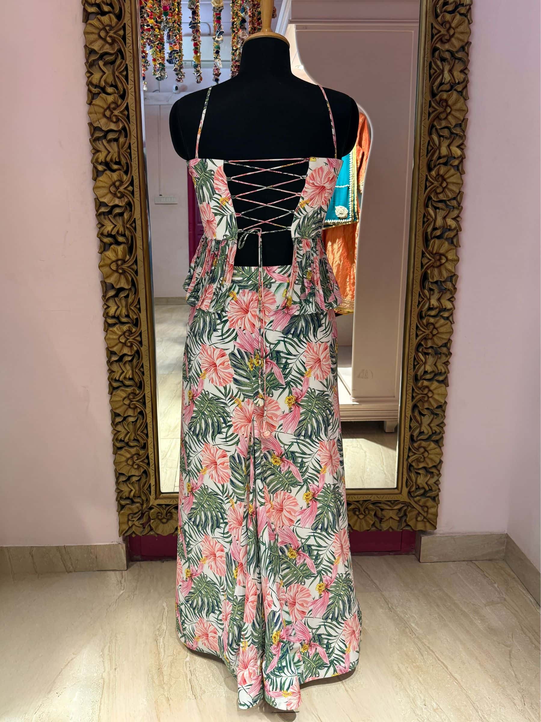 Ivory Bloom Statement Dress thumbnail 4