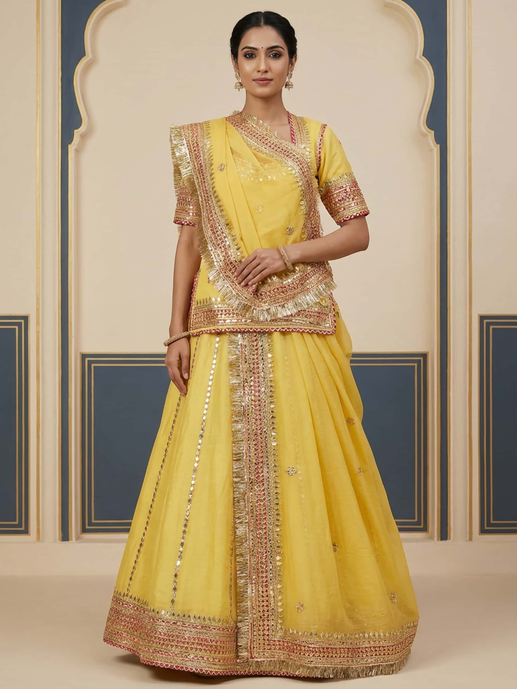 Pretty Jaipuri Rajputi Poshak - Image 1