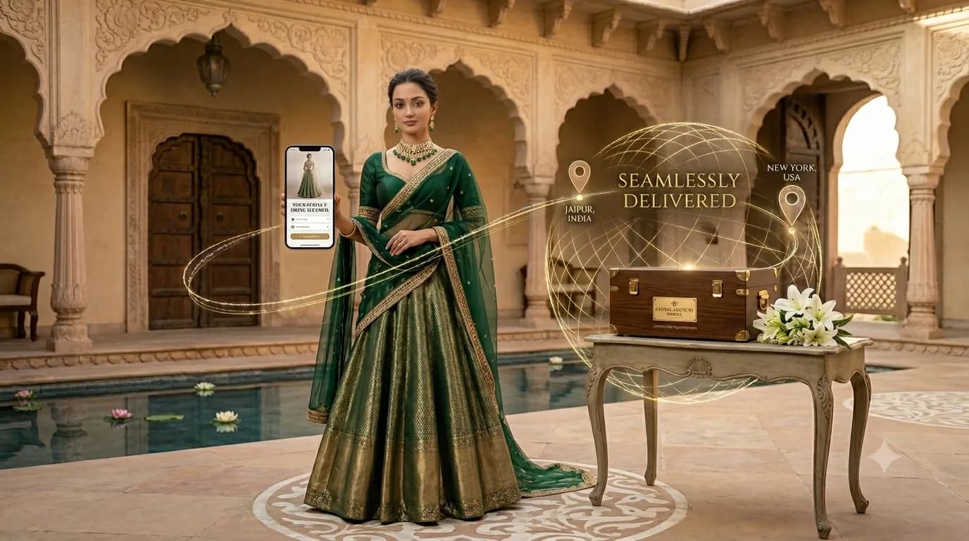 Can I Order My Wedding Dress from India Without Traveling?