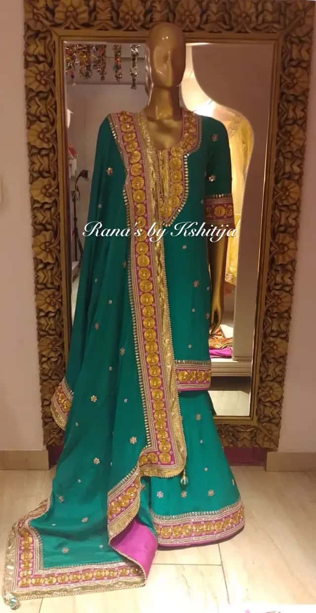 Daisy Gota Palazzo Suit Set - Image 1