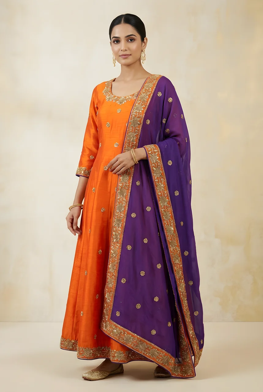 Kalidar Anarkali Floor Lengths