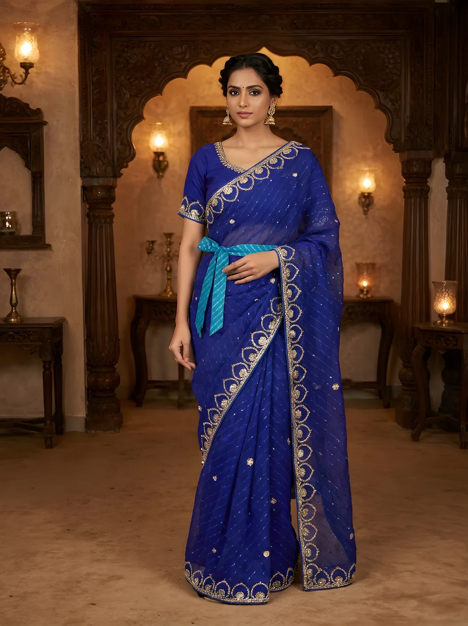 Pure Leheriya Sarees — Rajasthani Tie-Dye