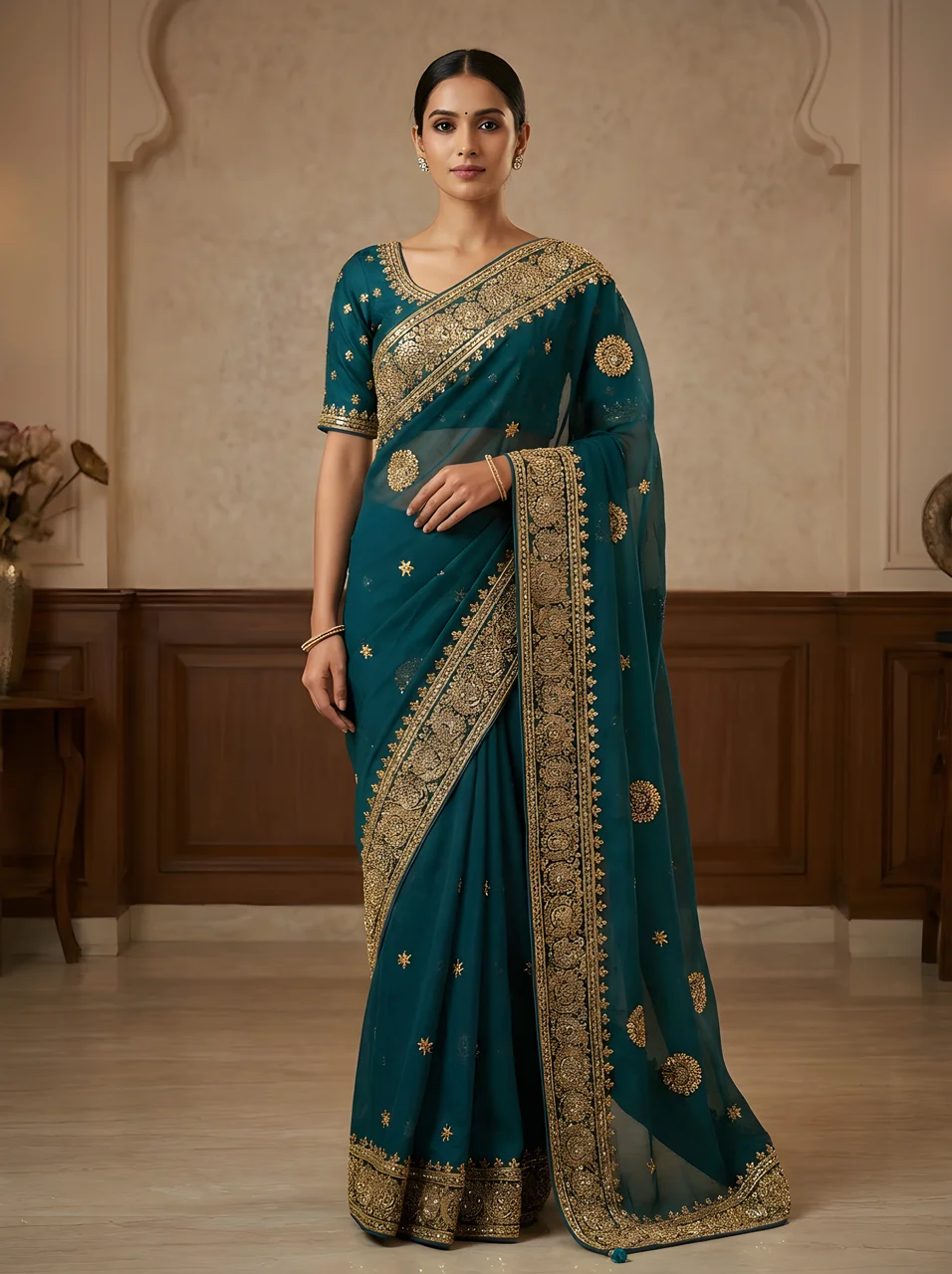 Pure Organza Sarees — Sheer Elegance