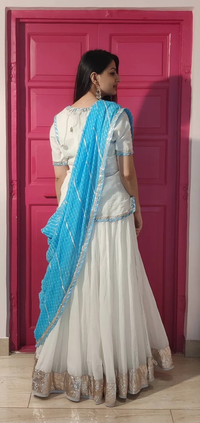 namaz dress for ladies White Cotton Islamic Prayer Dress for Women main image 0